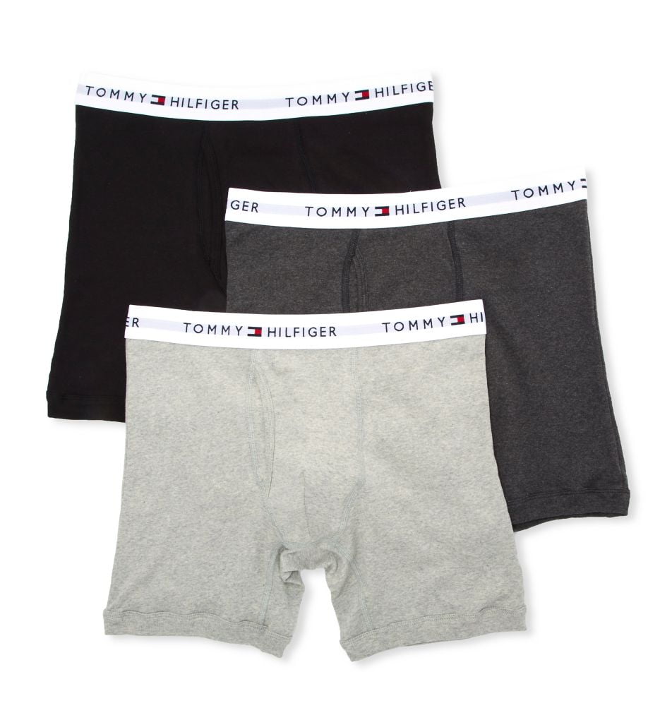 Tommy Hilfiger Men's Underwear 3 Pack Cotton Classic Boxer Briefs, Turnip,  Small : : Clothing, Shoes & Accessories