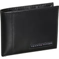 thumbnail image 1 of Tommy Hilfiger Men's 31TL22X063 Genuine Leather Passcase Billfold Wallet Black, 1 of 2
