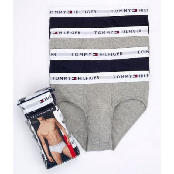 Tommy Hilfiger Men's 4-Pack Cotton Brief Multi 09TF001