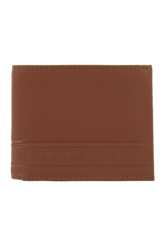 Men's Bi-Fold Leather Wallet 2-Fold ( Tan)