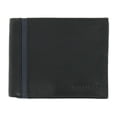 thumbnail image 1 of Tommy Hilfiger Men's Bi-Fold Wallet 2-Fold (Black/Navy), 1 of 4