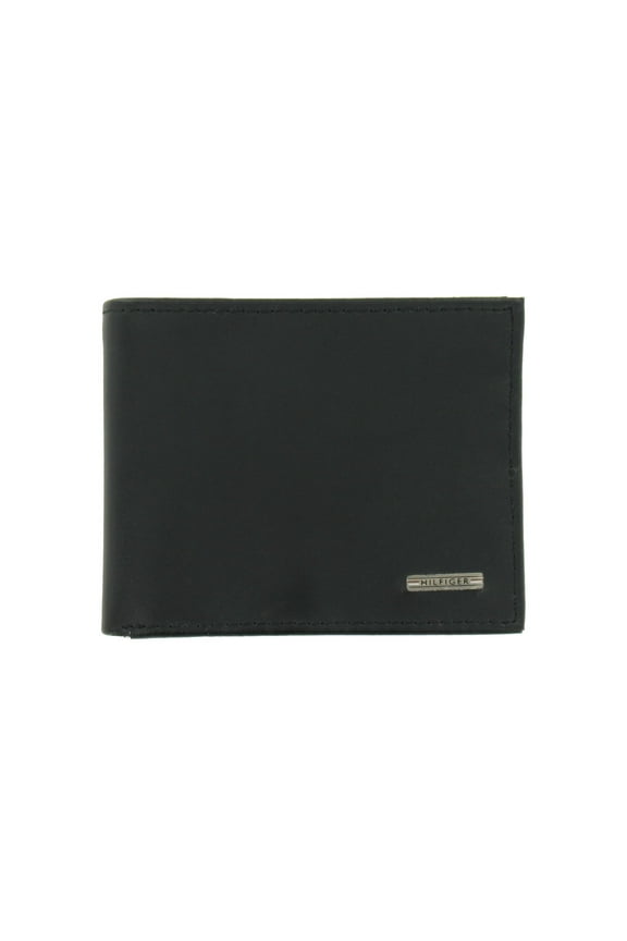 Men's Bi-Fold Wallet 2-Fold (Black/Tan)