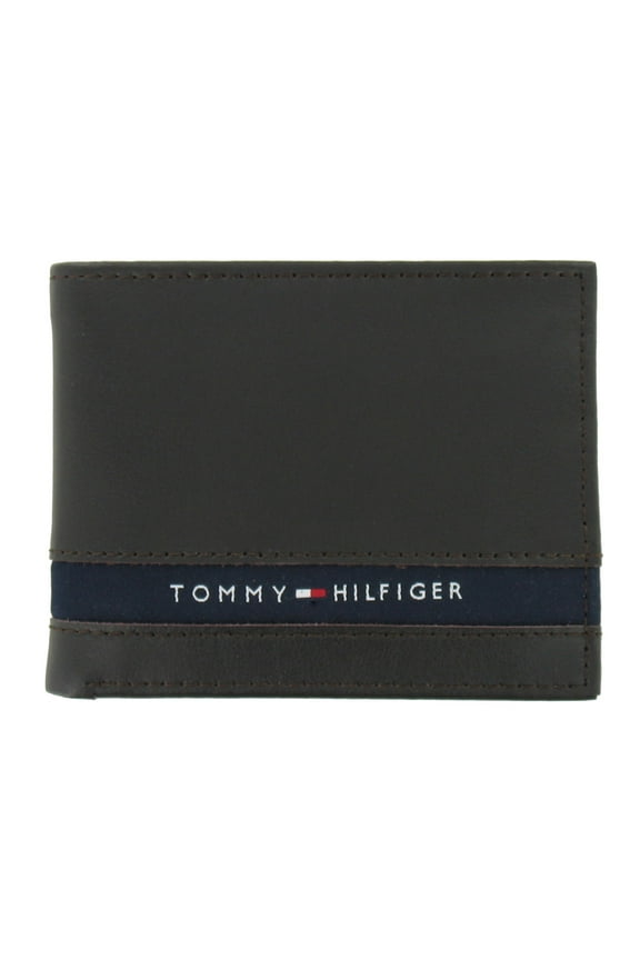 Men's Bi-Fold Wallet 2-Fold (Brown)