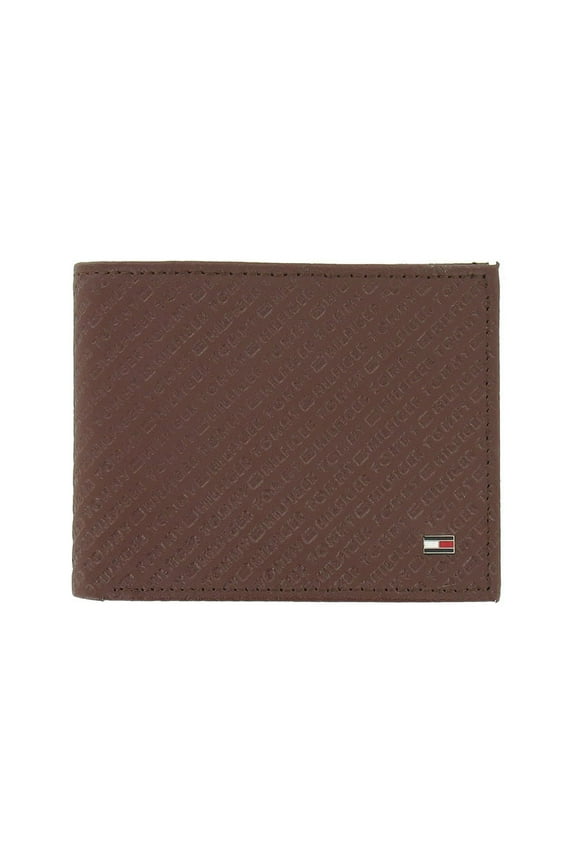 Men's Bi-Fold Wallet 2-Fold (Brown)