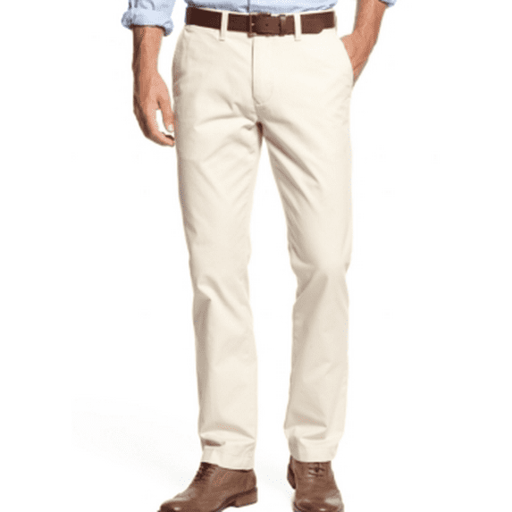 Tommy Hilfiger Men's Big & Tall Th Flex Stretch Custom-Fit Chino Pants, 44Wx32L