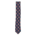 thumbnail image 1 of Tommy Hilfiger Men's Bold Floral Silk Printed Neck Tie Blue Size Regular, 1 of 3