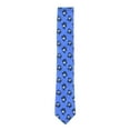 thumbnail image 1 of Tommy Hilfiger Men's Bold Floral Silk Printed Neck Tie Blue Size Regular, 1 of 3