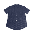 thumbnail image 1 of Tommy Hilfiger Men's Classic Fit Button Down Short Sleeve Woven Shirts (Peacoat, Large), 1 of 2