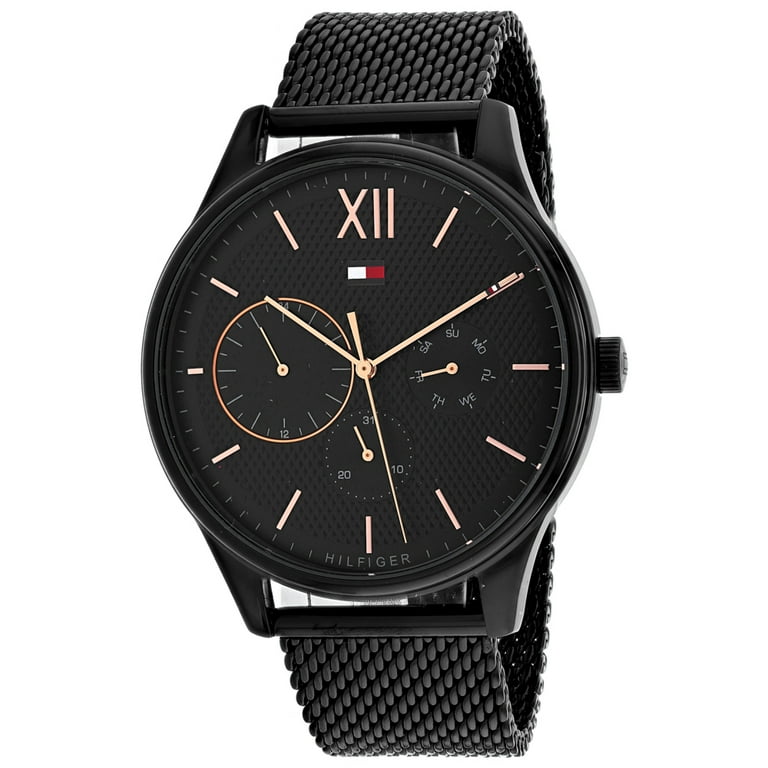 Tommy Hilfiger Men's Damon Black Dial Watch 1791420