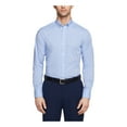 thumbnail image 1 of Tommy Hilfiger Men's Dress Shirt Slim Fit Stretch Twill, Jab Blue, 15" Neck 34"-35" Sleeve, 1 of 5
