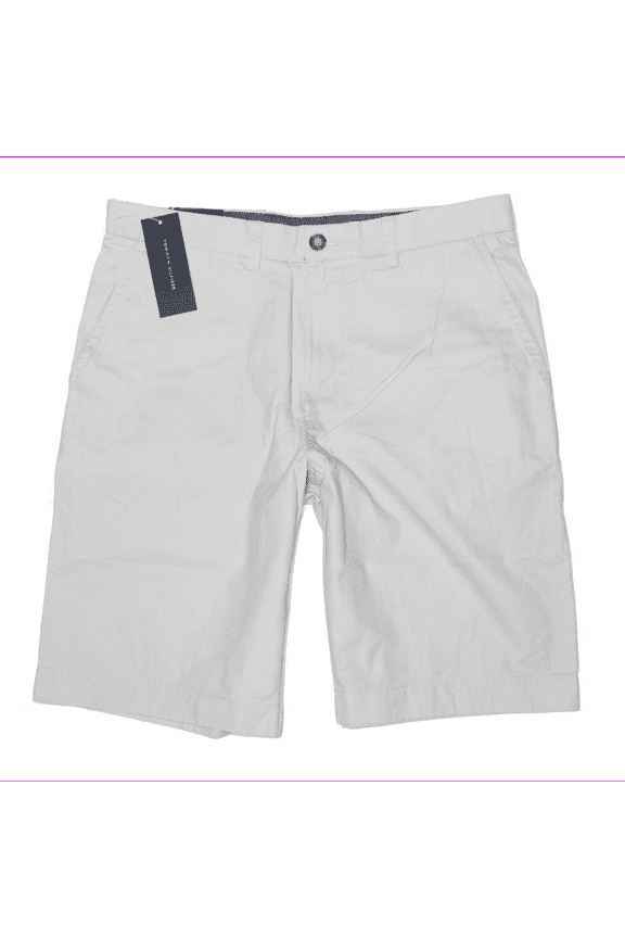 Men's Flat Front Classic Fit Chino Short 42/Gray Violet