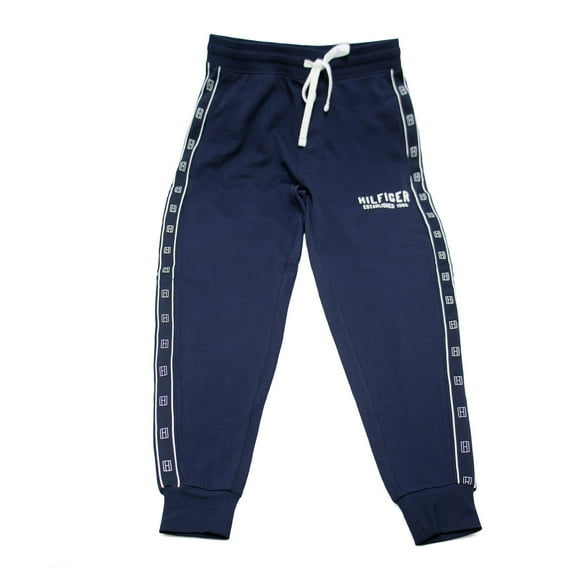 Tommy Hilfiger Men's French Terry Jogger, Dark Navy,S - US