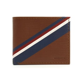 Tommy Hilfiger Men's Leather Passcase Billfold Wallet, Tan