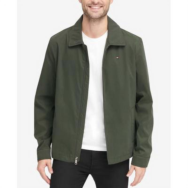 tommy hilfiger men's lightweight full zip front jacket