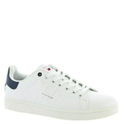 Tommy Hilfiger Mens Liston White Ankle-High Leather Fashion Sneaker - 10.5M