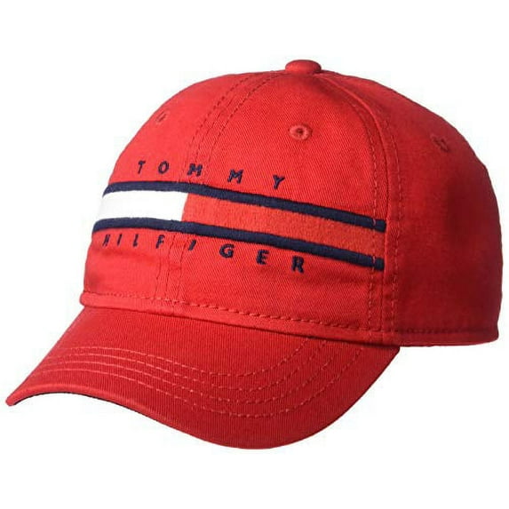 Tommy Hilfiger Men's Little Boys Avery Hat, Racing Red, 2T-3T