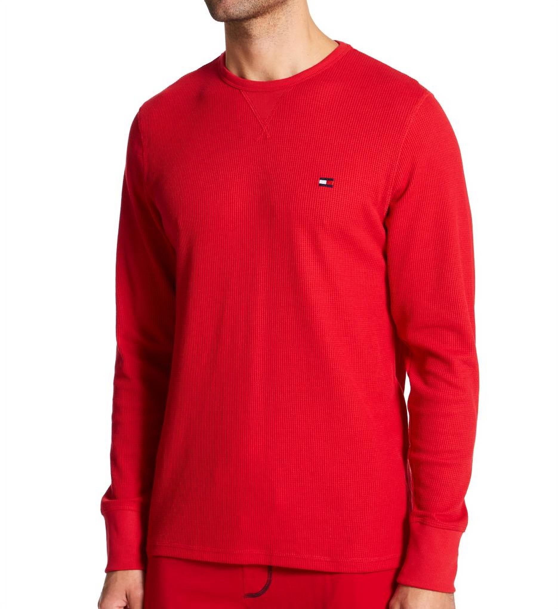 Mens red thermal shirt hotsell