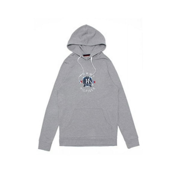 Tommy Hilfiger Men's Long sleeve Hoodie Grey Heather 09T3781 004