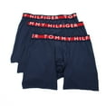 thumbnail image 1 of Tommy Hilfiger Men's Micro Rib Boxer Briefs 3 Pack, Dark Navy,S - US, 1 of 4