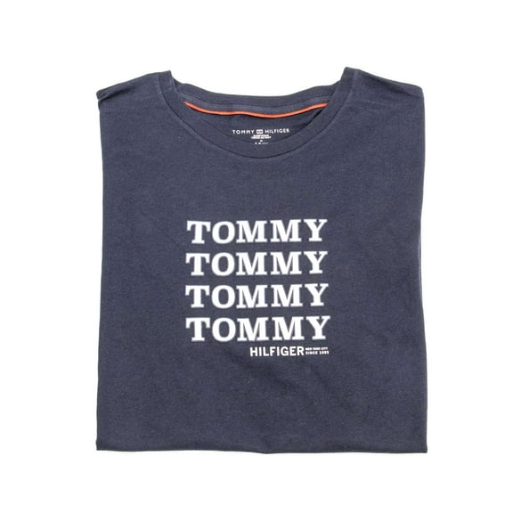 Tommy Hilfiger Men's Modern Essentials Crew Neck Tee, Navy,XL - US
