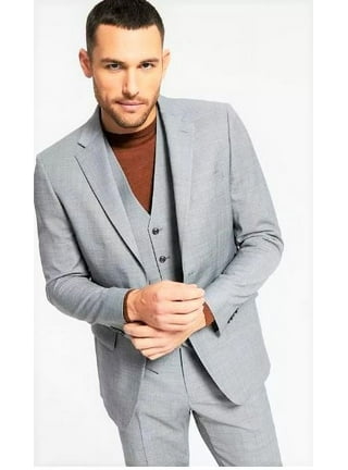 QIPOPIQ Clearance Mens Stylish 3 Piece Dress Suit Men's Blazer Business  Suits Classic Fit Formal Jacket & Vest & Pants