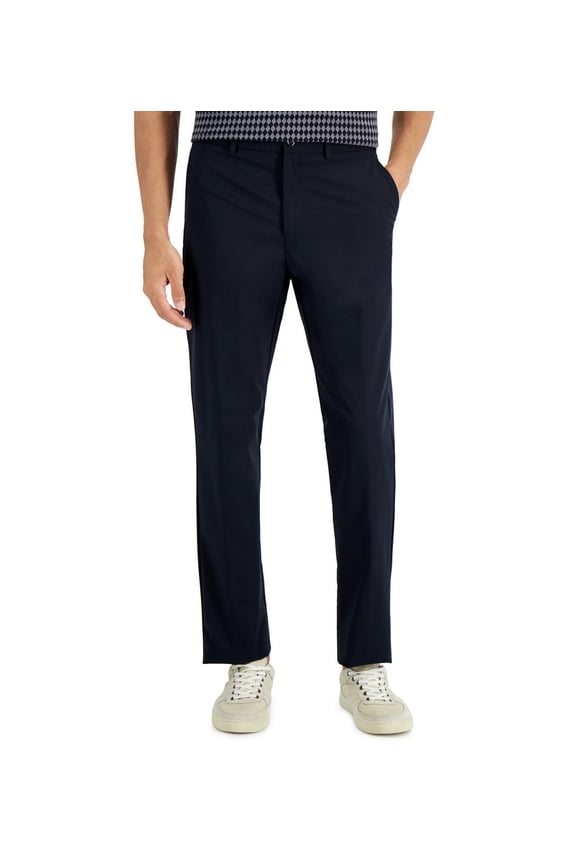 Men's Modern-Fit Tech Suit Separate Pants Navy Size 32Wx30L