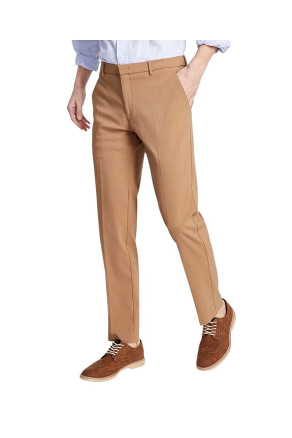 Men's Modern-Fit Th Flex Performance Pants 35 / 32 Light Camel