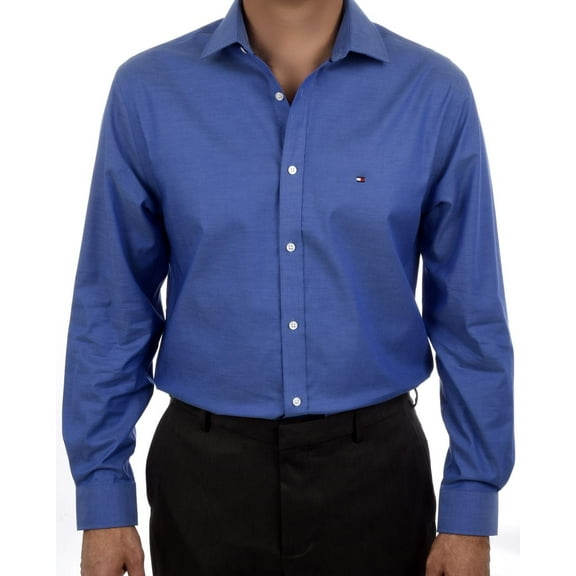Tommy Hilfiger Men's Non Iron Slim Fit Dress Shirt