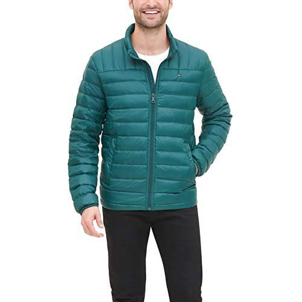 Packable down jacket tommy hot sale