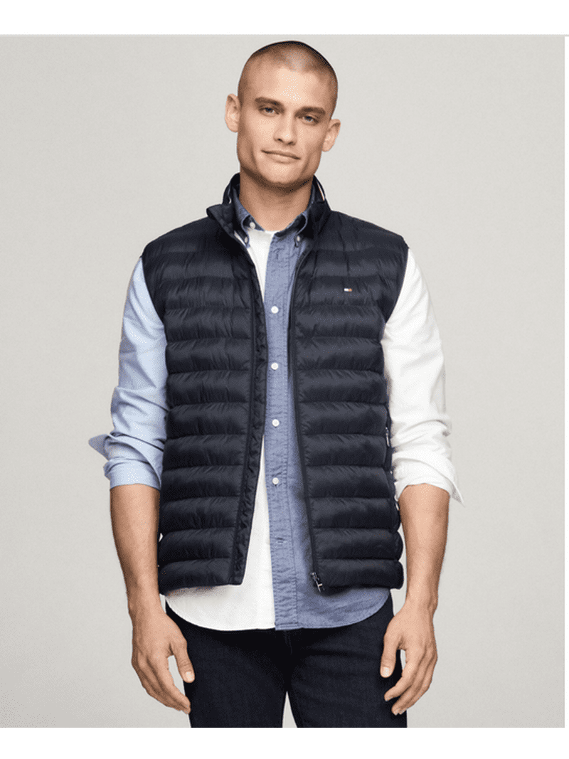 Tommy Hilfiger Men's Packable Vest Desert Sky