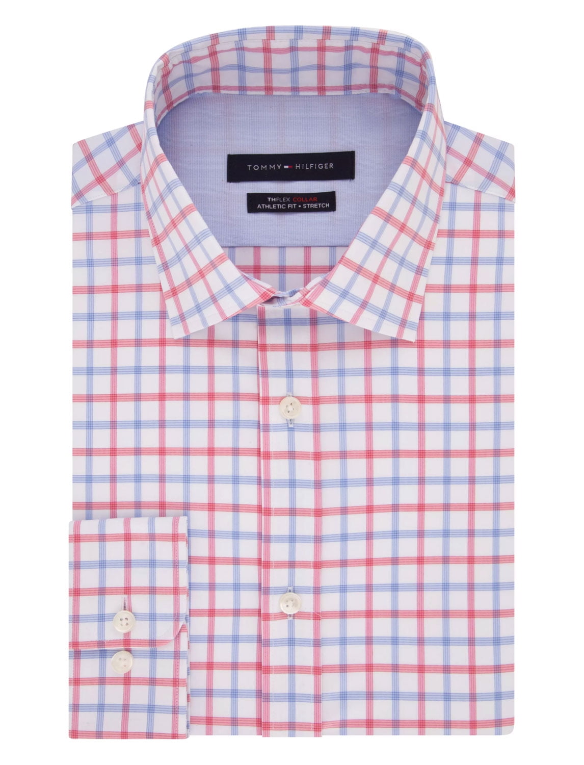 Tommy Hilfiger Men's Shirt Cotton-Polyester Multicolor - M ( 15.5-34/35 )