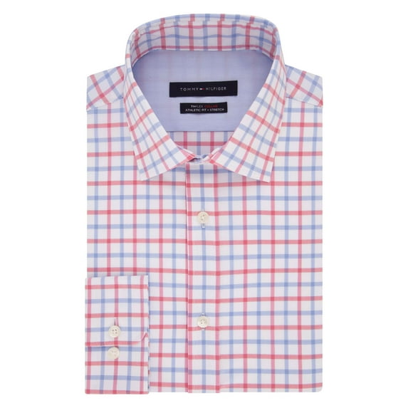 Tommy Hilfiger Men's Shirt Cotton-Polyester Multicolor - M ( 15.5-34/35 )