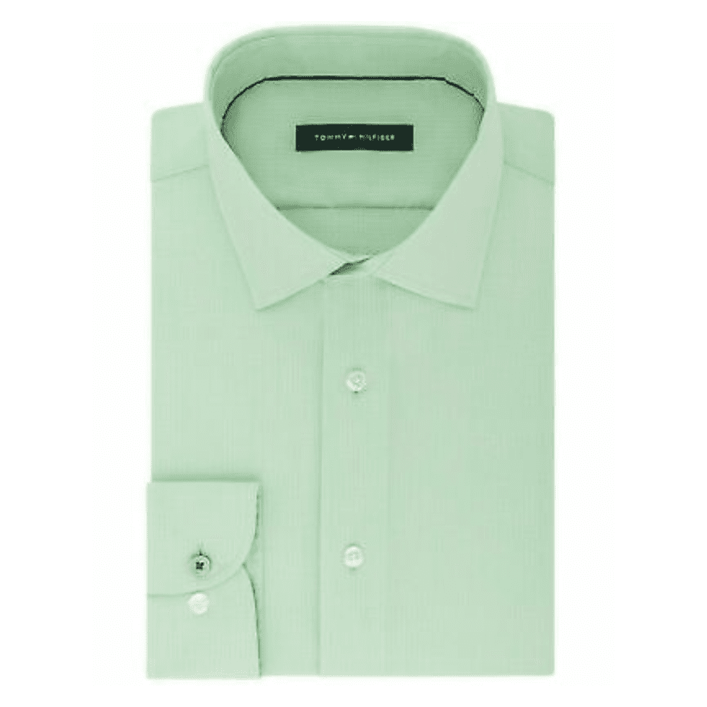 Tommy Hilfiger Men's Slim-Fit Stretch Check Dress Shirt/16 34/35 L. -  Walmart Business Supplies