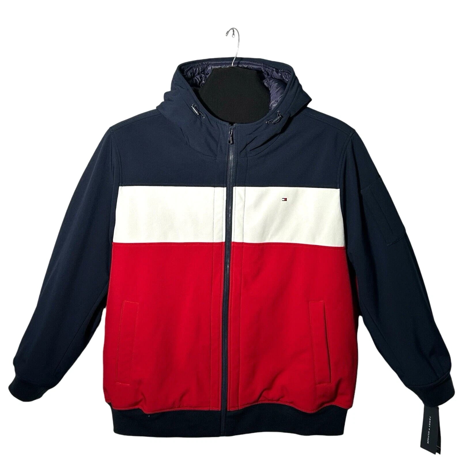 Tommy Hilfiger Men's Soft Shell Active Filled Bomber Jacket Sz 2X