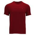 thumbnail image 1 of Tommy Hilfiger Men's T-Shirt Crewneck Short Sleeve Casual Core Essential Tee, Maroon ,L, 1 of 4