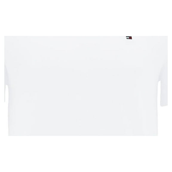 Tommy Hilfiger Men's T-Shirt Crewneck Short Sleeve Casual Core Essential Tee, White ,M