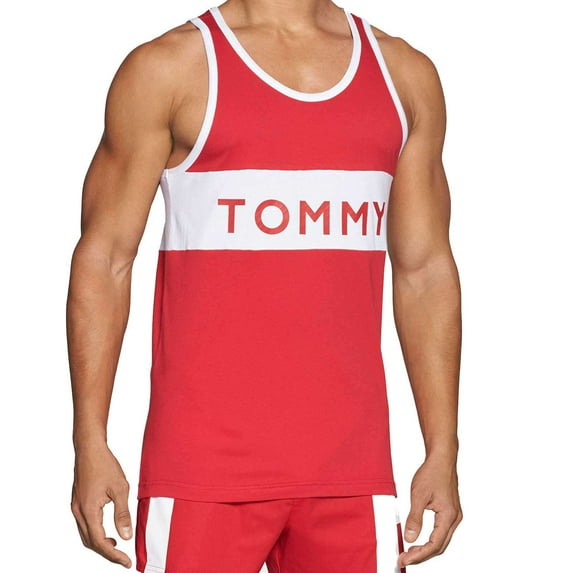Tommy Hilfiger Men's Tank Top, Mahogany,M - US