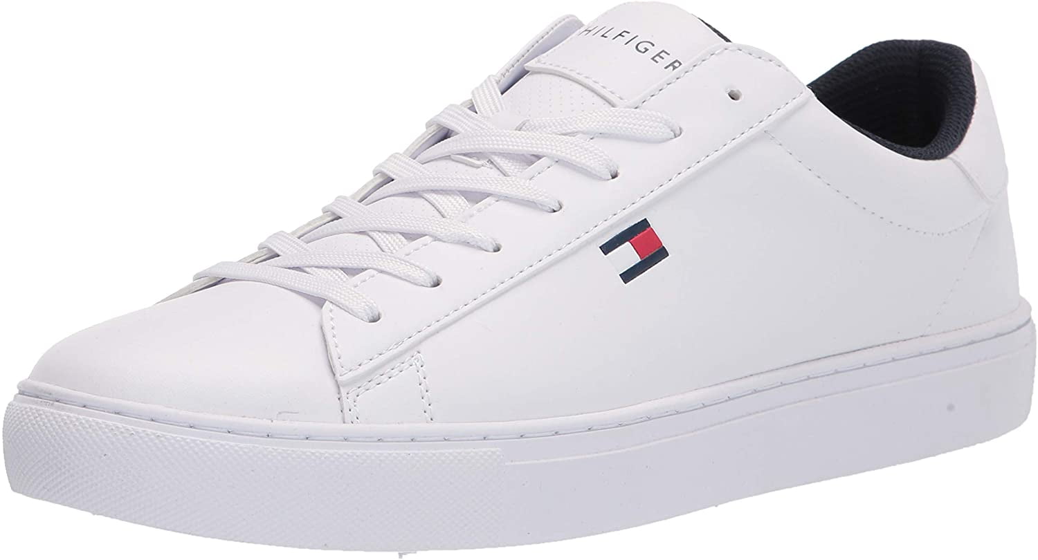 Tommy Hilfiger Mens Brecon Sneaker 13 White