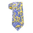 thumbnail image 1 of Tommy Hilfiger Mens Central Silk Paisley Neck Tie Yellow O/S, 1 of 3