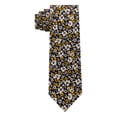 thumbnail image 1 of Tommy Hilfiger Mens Chelsea Botanical Silk Floral Neck Tie Yellow, 1 of 3