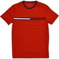 thumbnail image 1 of Tommy Hilfiger Mens Classic Fit Big Logo T-Shirt (X-Large, Red), 1 of 1
