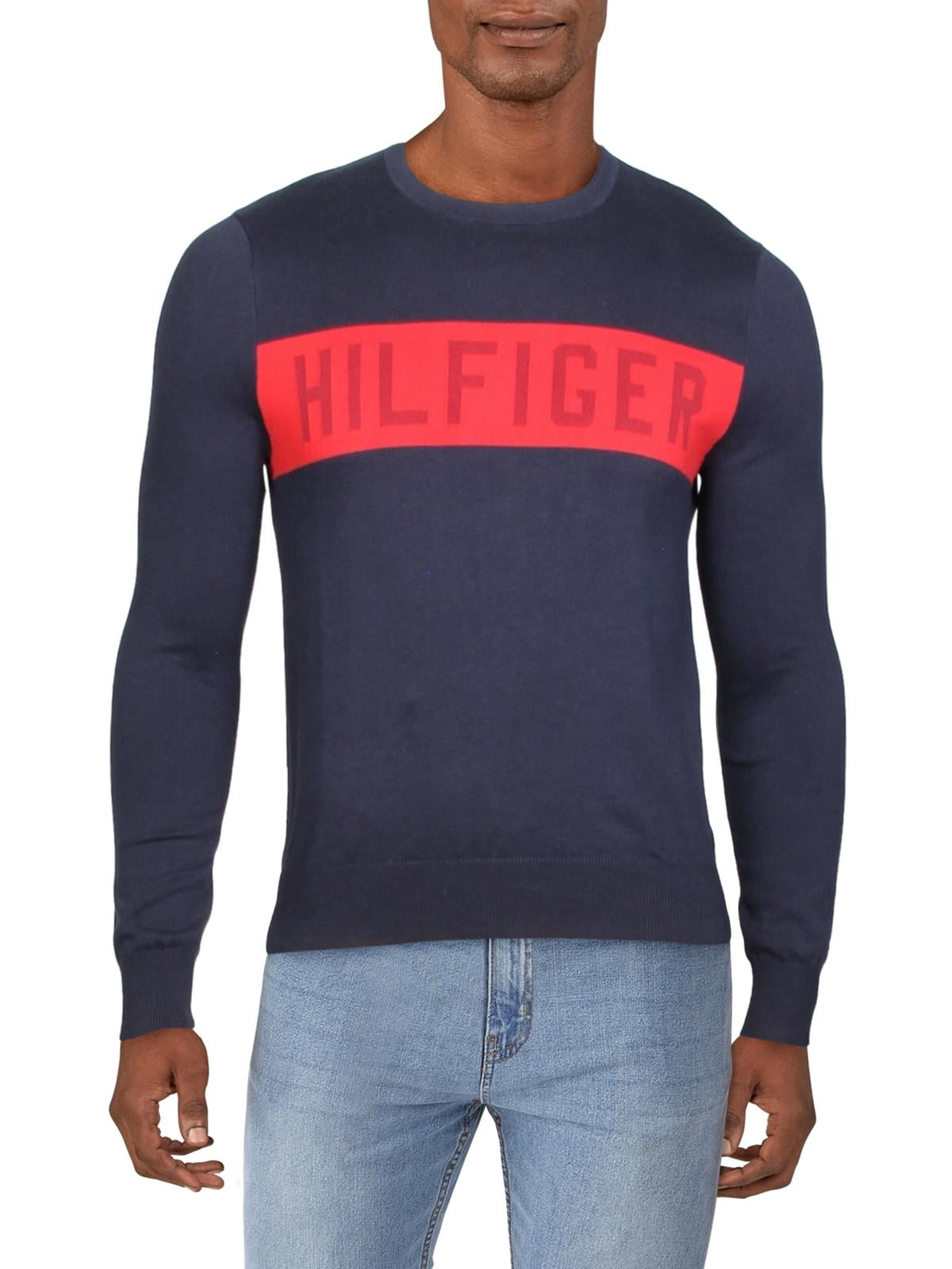Buy Tommy Hilfiger Men's Logo Cotton Sweater at Ubuy Kuwait