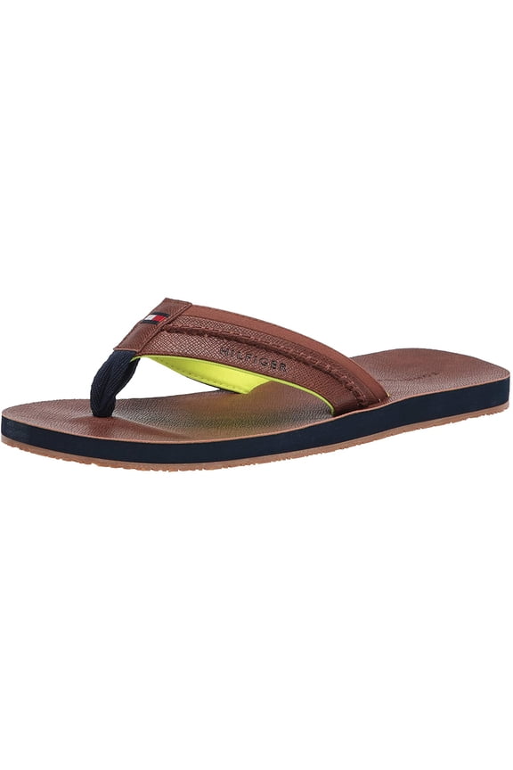 Mens Dembo Flip-Flop 12 Cognac