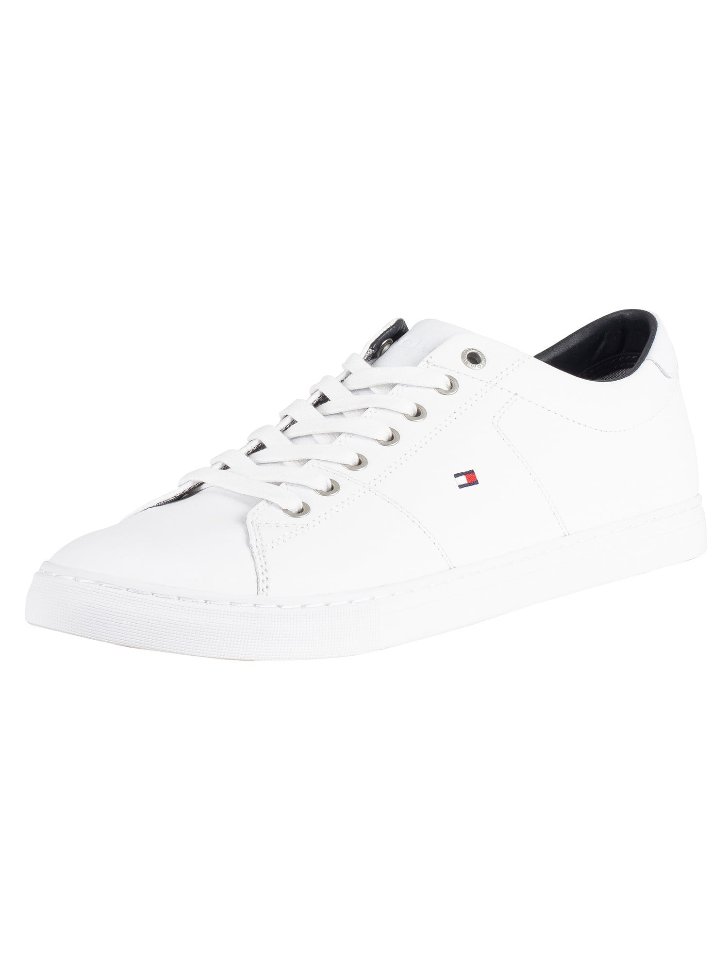 Tommy Hilfiger‎ Men\'s White Leather Slip On Casual Sneakers Shoes Size 11 Amazon.com | Tommy Hilfiger Men main image 4