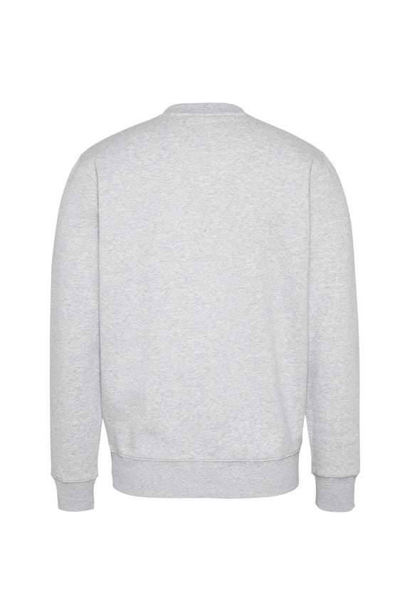 Mens Flag Logo Lounge Sweater,Light Grey,X-Large