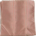 thumbnail image 1 of Tommy Hilfiger Mens Gingham Pocket Square, Red, One Size, 1 of 1
