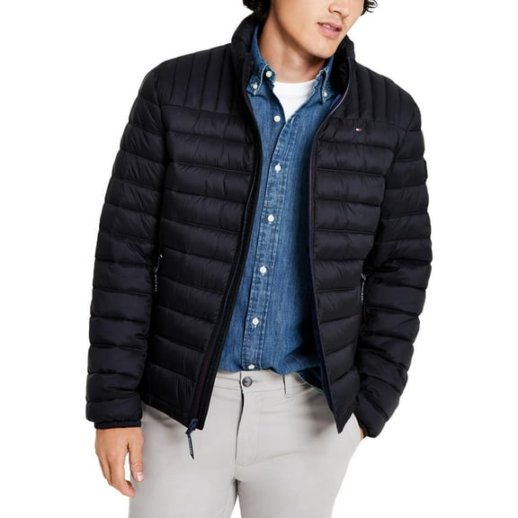 Tommy Hilfiger Mens Insulated Long Sleeve Puffer Jacket