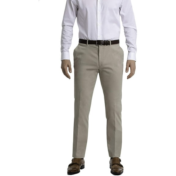 Tommy Hilfiger Mens Modern-Fit Comfort Stretch Performance Pant 34W x 32L Khaki