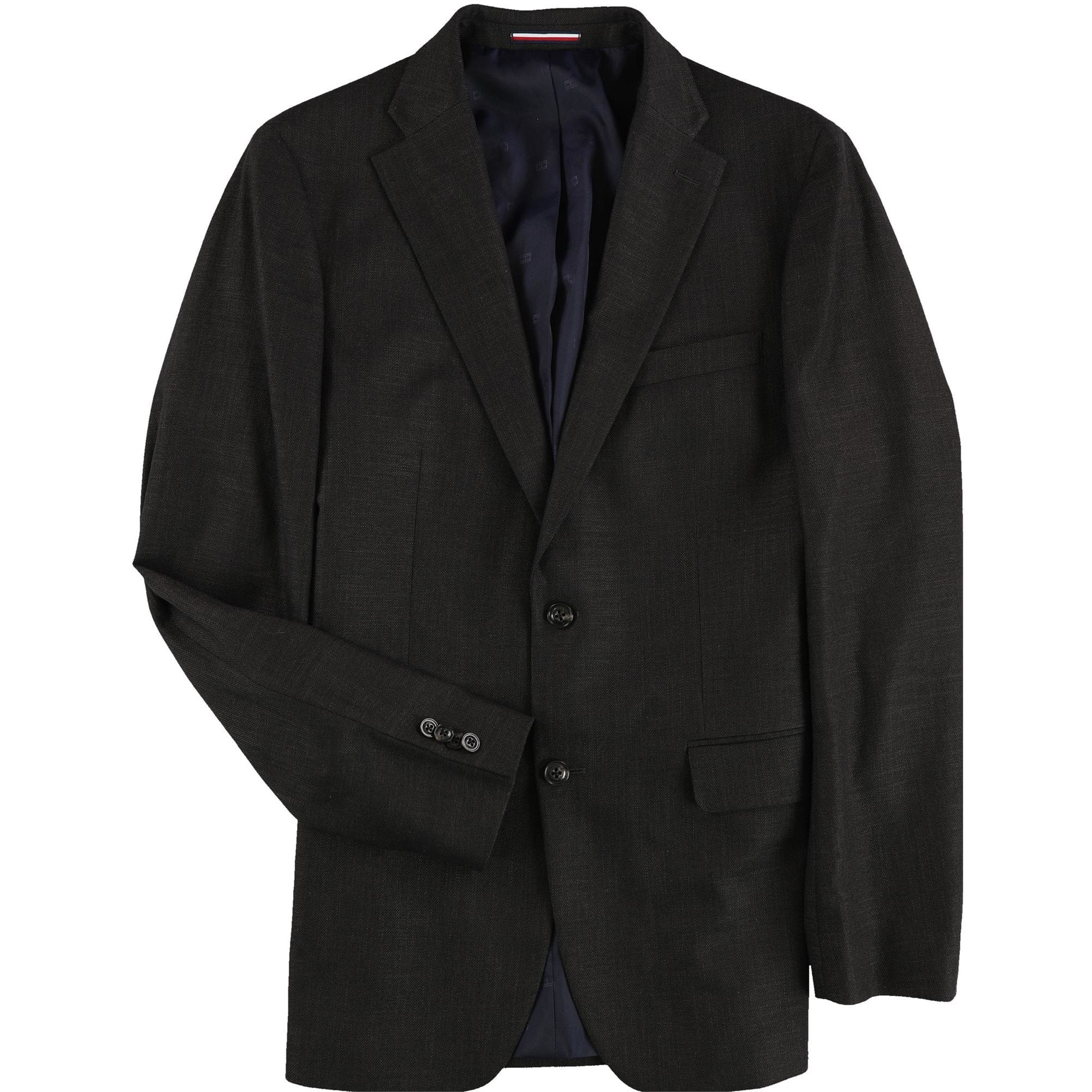 Tommy Hilfiger Mens Modern Fit Sport Coat, Brown, 40 Long
