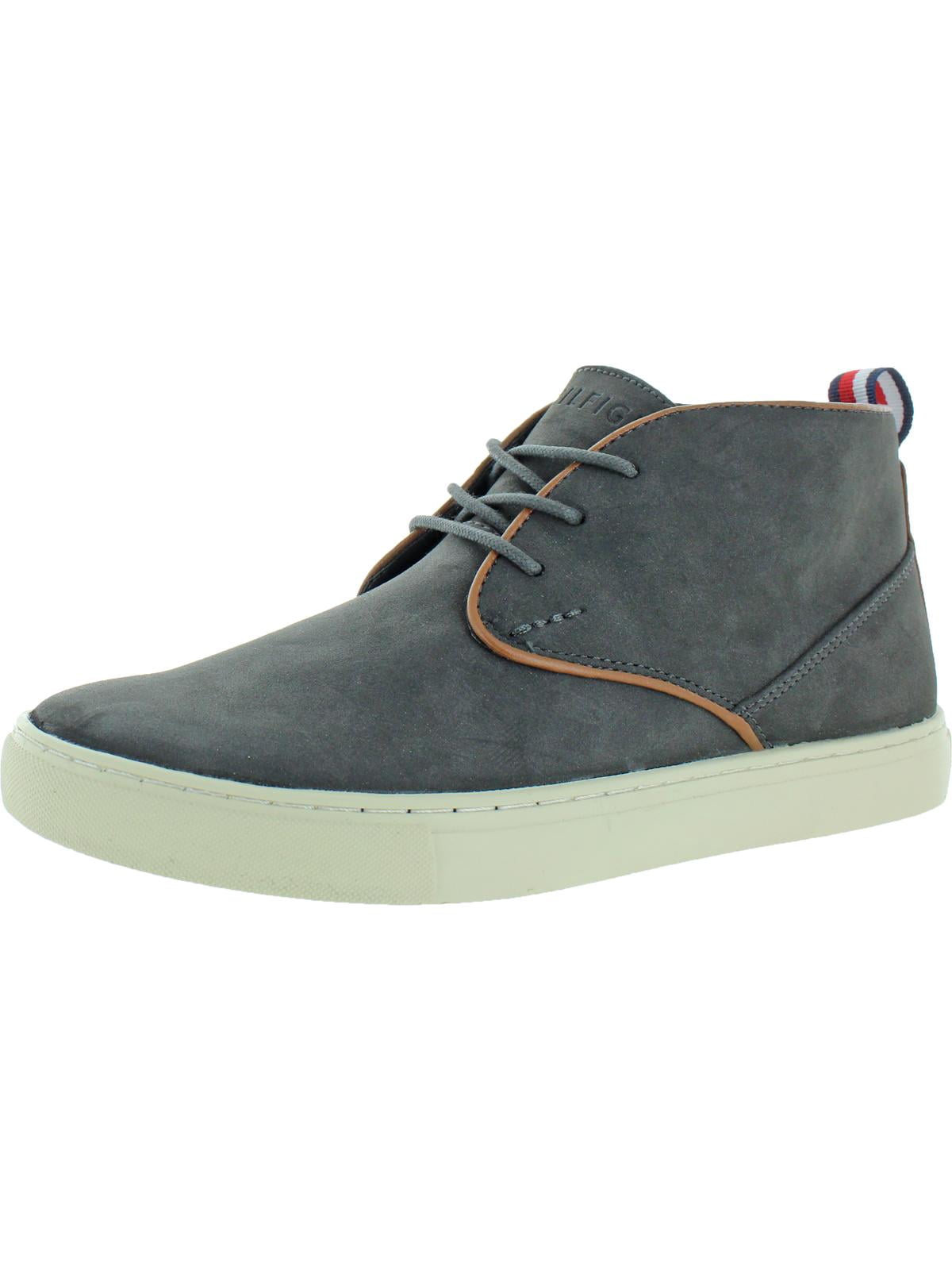 Tommy Hilfiger Mens Morven2 Faux-Leather Casual Chukka  display picture 3